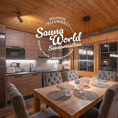 Kuukkeli Log Houses Villa Aurora "Pupula" Saariselka Luaran gambar