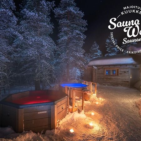 Kuukkeli Log Houses Villa Aurora "Pupula" Saariselka Luaran gambar