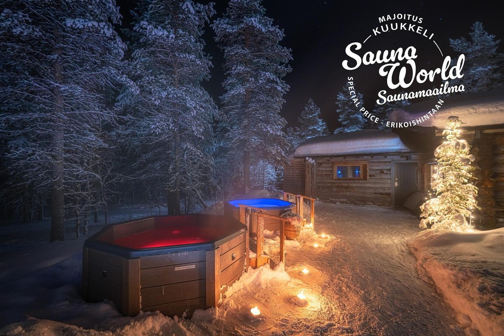 Kuukkeli Log Houses Villa Aurora "Pupula" Saariselka Luaran gambar