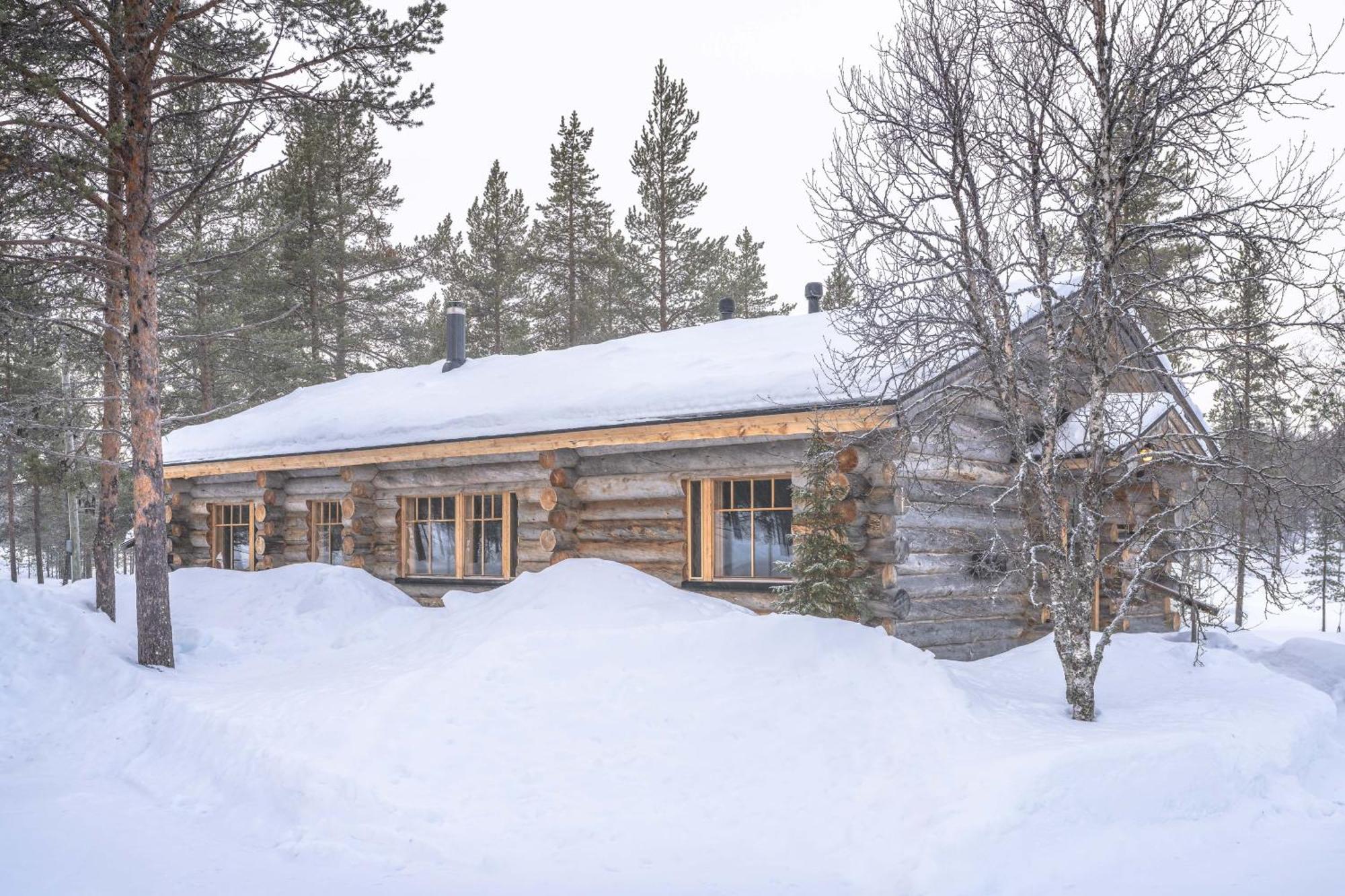 Kuukkeli Log Houses Villa Aurora "Pupula" Saariselka Luaran gambar