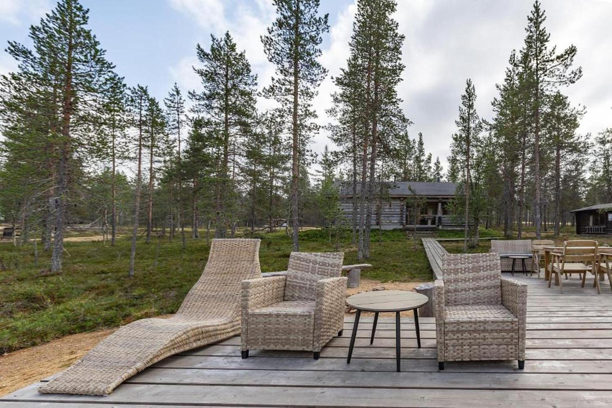 Kuukkeli Log Houses Villa Aurora "Pupula" Saariselka Luaran gambar