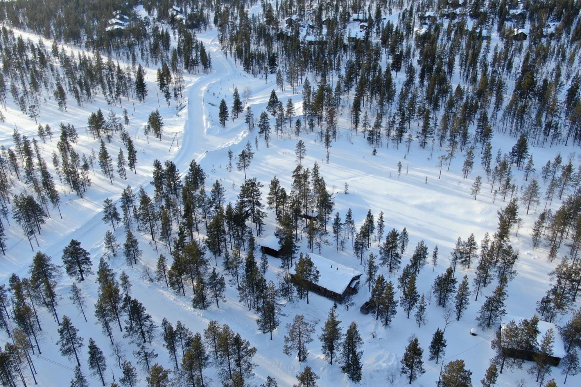 Kuukkeli Log Houses Villa Aurora "Pupula" Saariselka Luaran gambar
