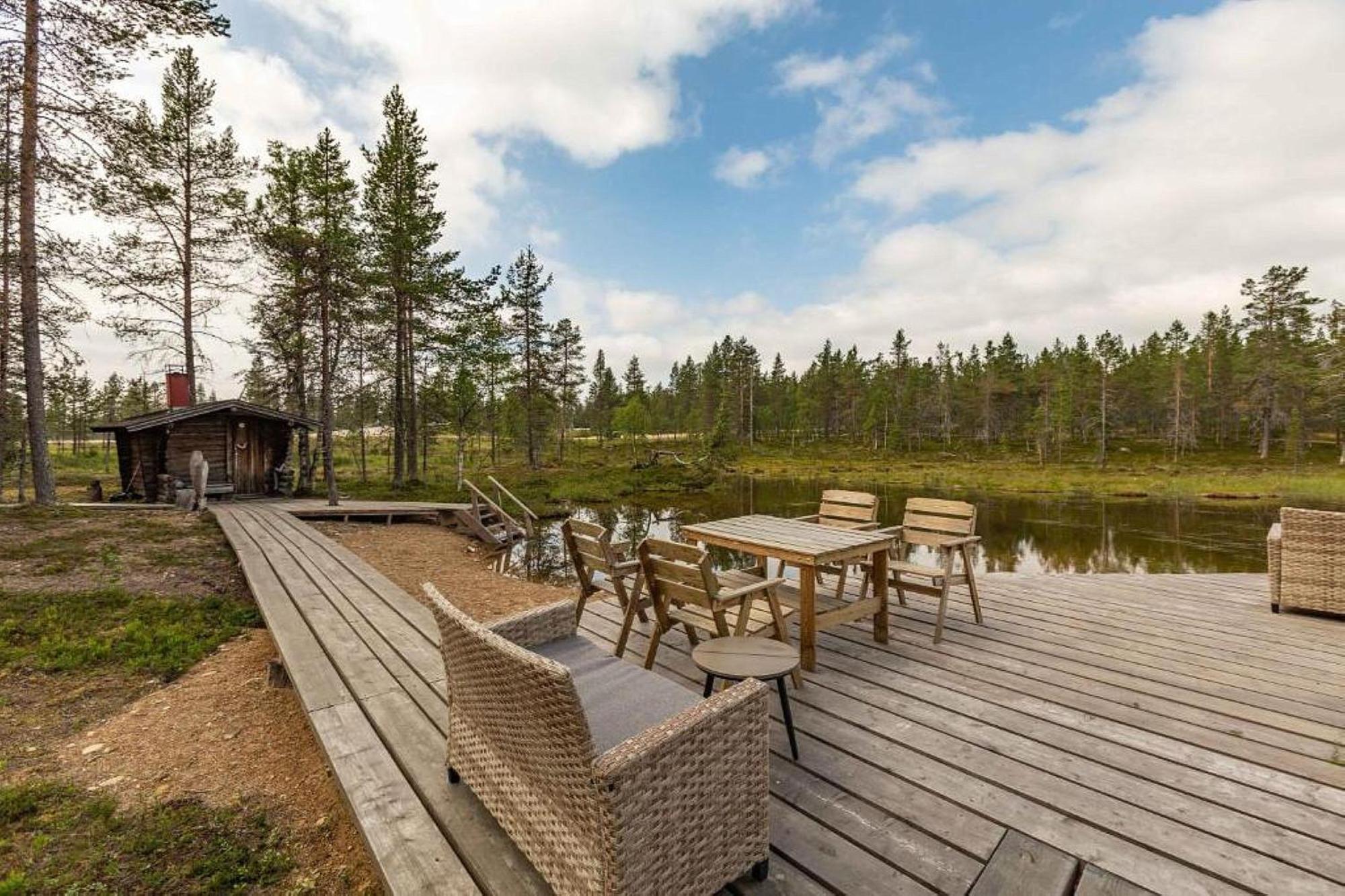 Kuukkeli Log Houses Villa Aurora "Pupula" Saariselka Luaran gambar